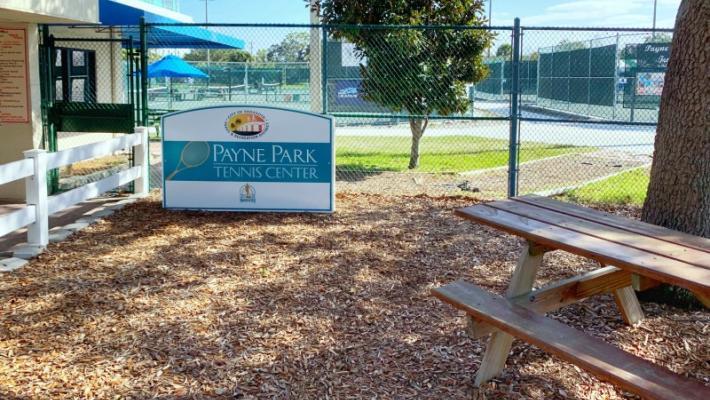 All Players Welcome - Payne Park Tennis Center (PPTC) is a staffed municipal facility opened to the general public. All players wanting to participate in the recreation of tennis are welcome. Photo