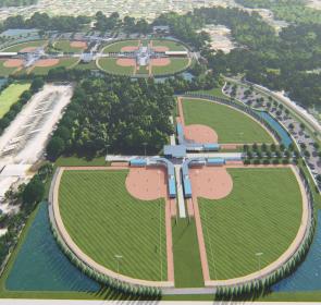 17th Street park rendering aerial view